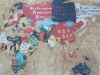 Карта мира "Я тебя люблю"